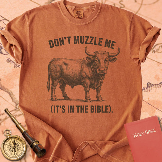 Don't Muzzle Me (It's in the Bible) Premium T-shirt