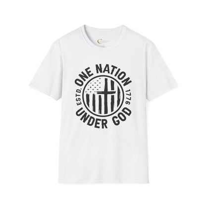 One Nation Under God Circle T-Shirt