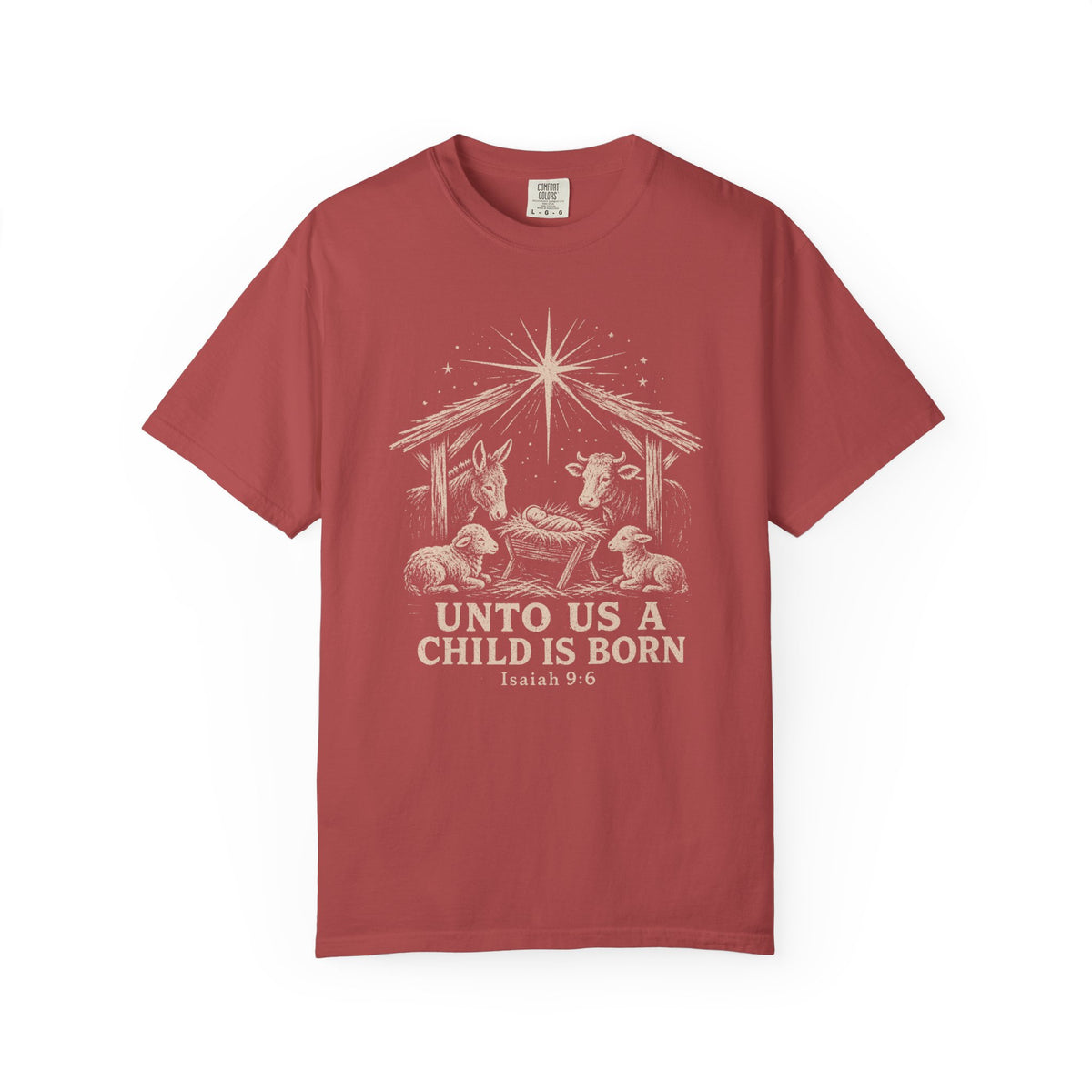 Unto Us a Child Is Born Premium T-shirt