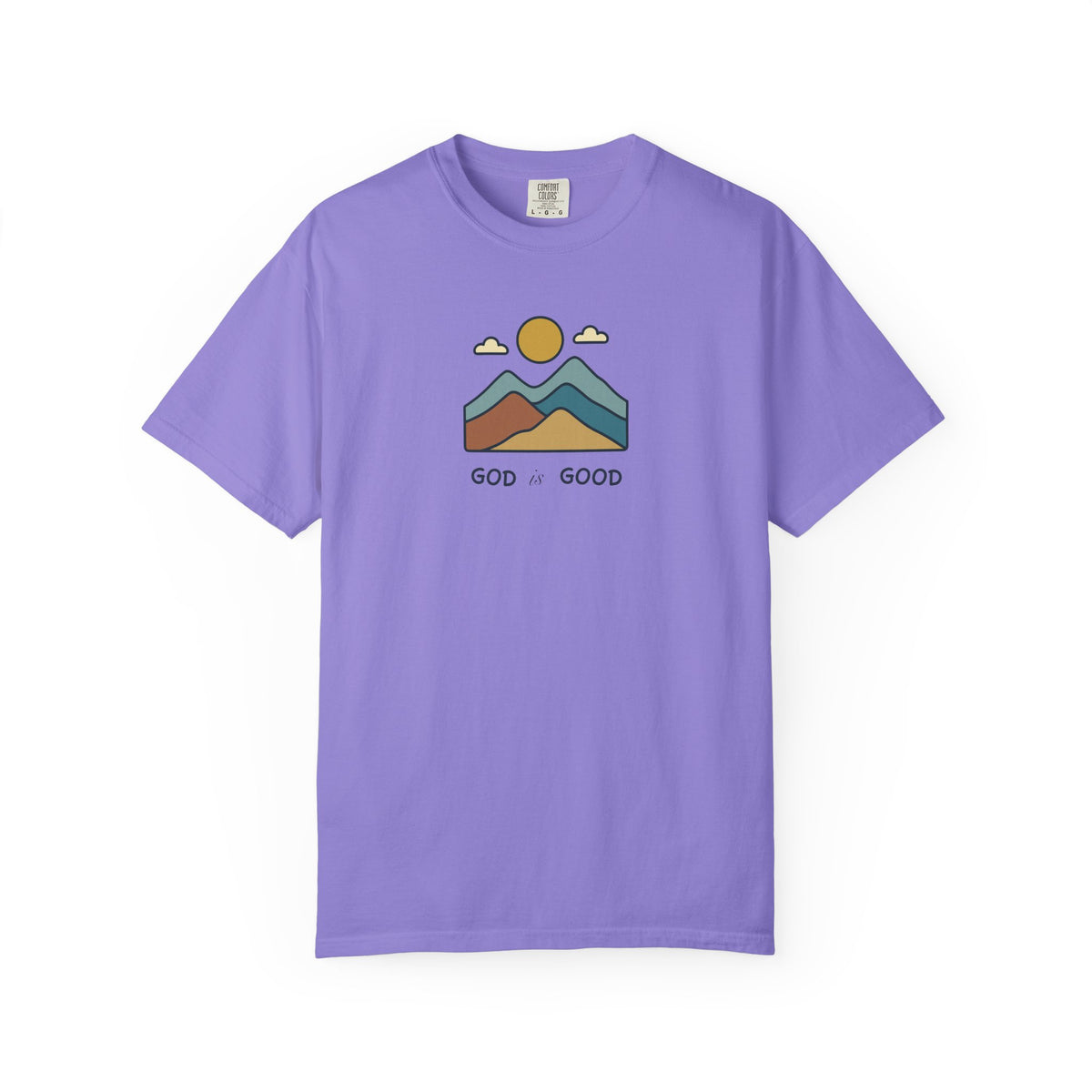 God is Good Mountains Premium T-shirt