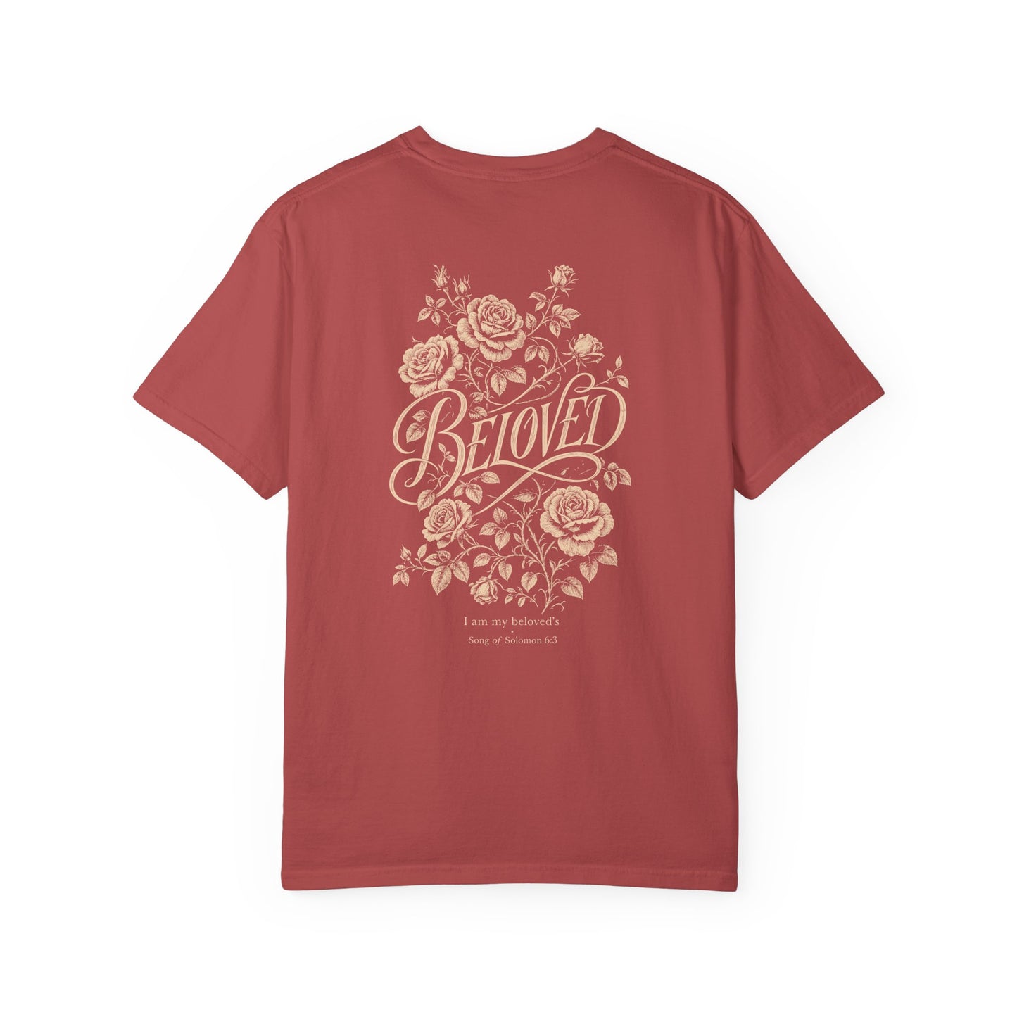 I am Beloved's, Song of Solomon 6:3 (front & back) Premium T-shirt