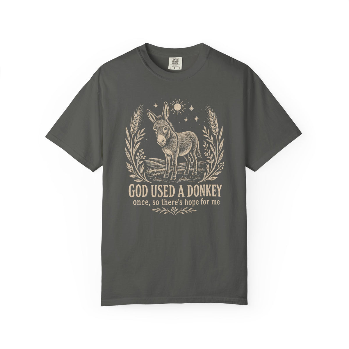 God Used a Donkey Once (So There’s Hope for Me) Premium T-shirt