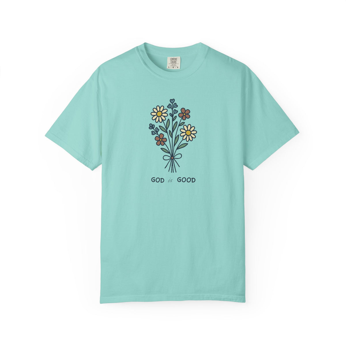 God is Good Wildflowers Premium T-shirt
