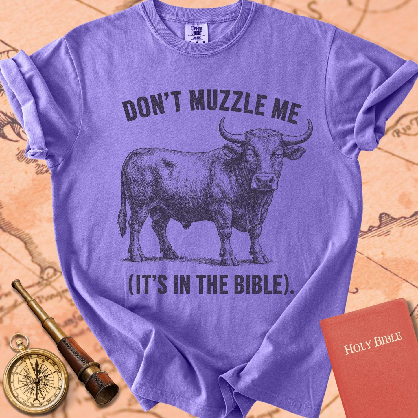 Don't Muzzle Me (It's in the Bible) Premium T-shirt