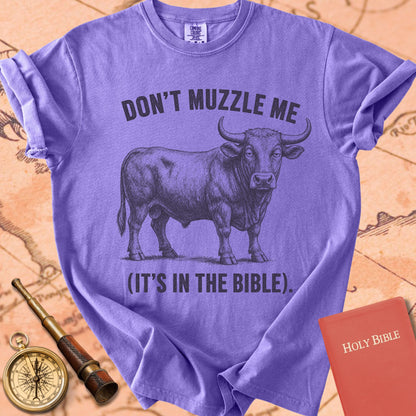 Don't Muzzle Me (It's in the Bible) Premium T-shirt
