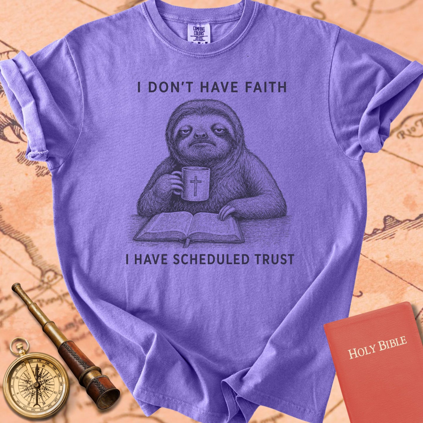 I Don't Have Faith, I Have Scheduled Trust Premium T-shirt