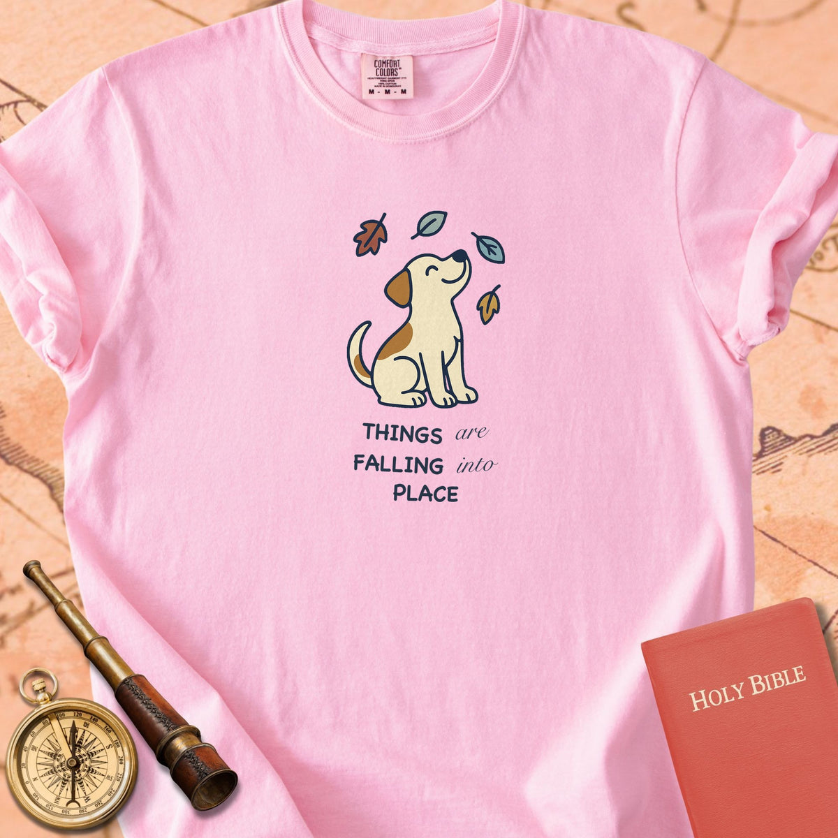 Things Are Falling Into Place Premium T-shirt