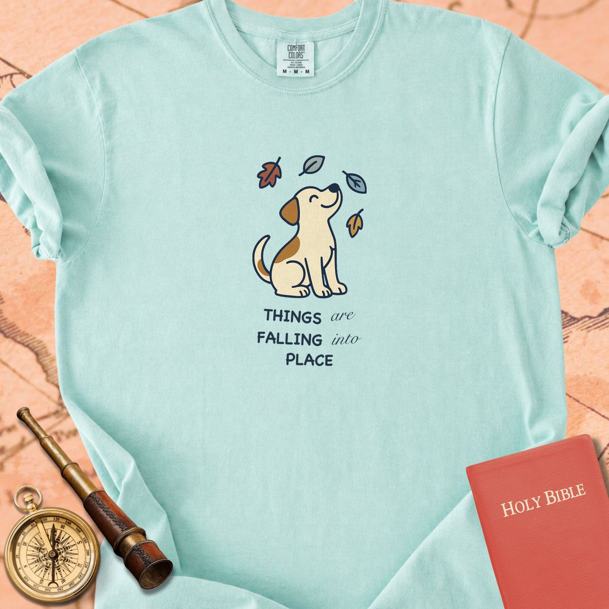 Things Are Falling Into Place Premium T-shirt