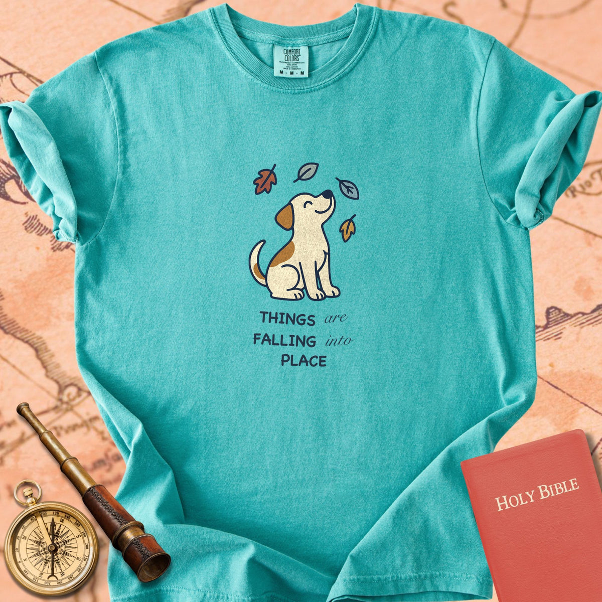 Things Are Falling Into Place Premium T-shirt