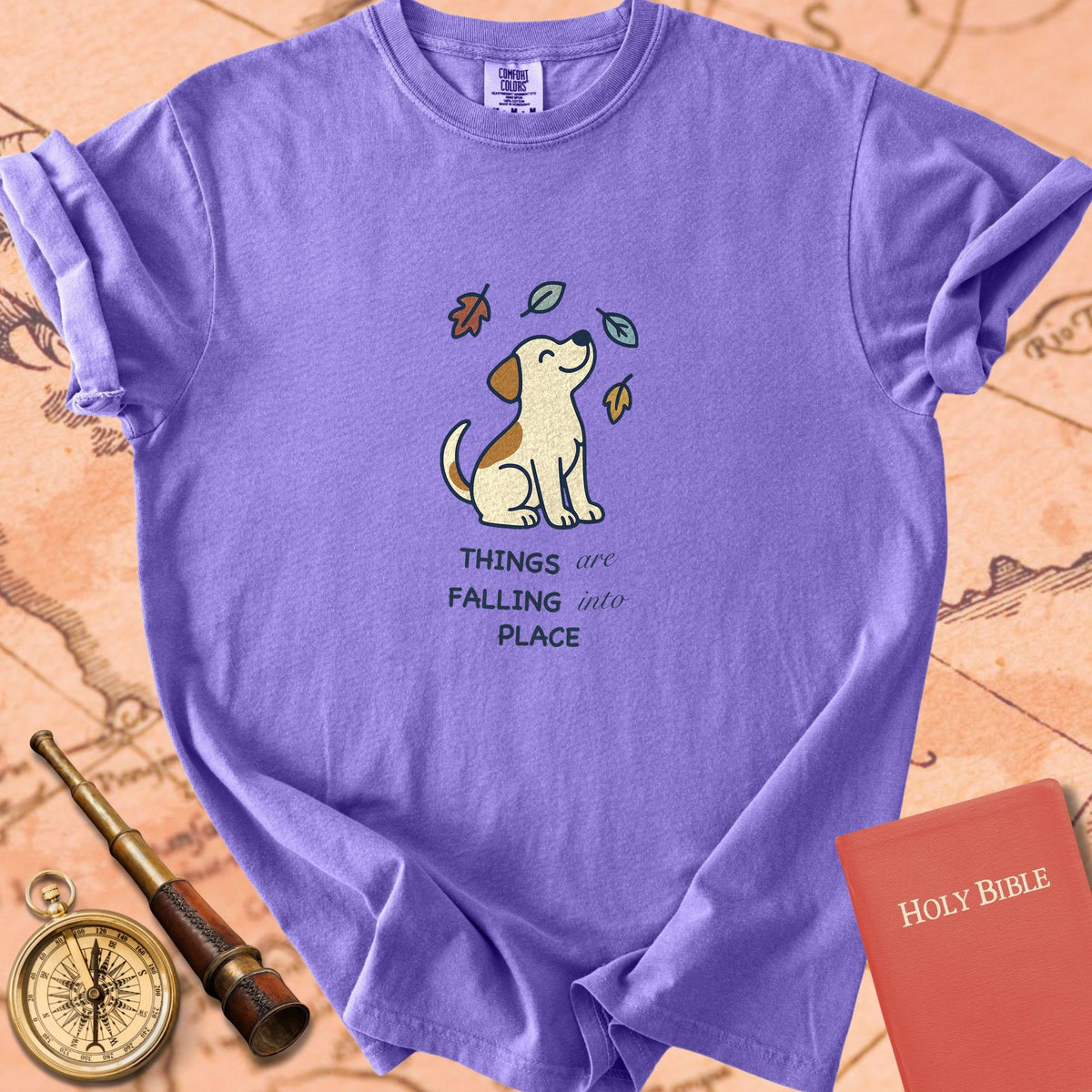 Things Are Falling Into Place Premium T-shirt