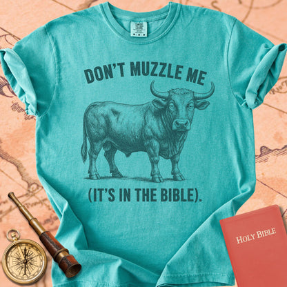 Don't Muzzle Me (It's in the Bible) Premium T-shirt