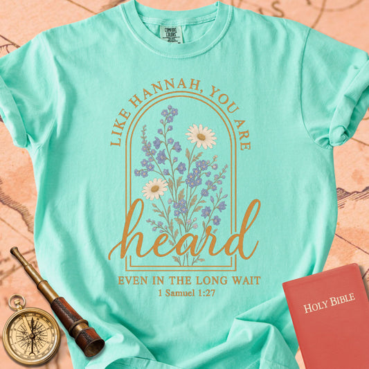 Like Hannah, You Are Heard Premium T-shirt