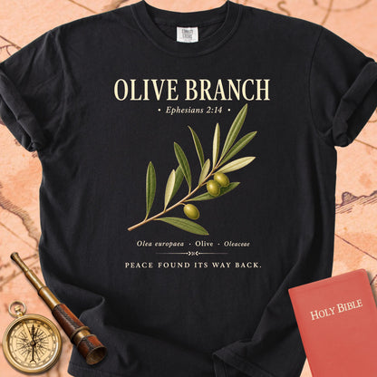 Olive Branch "Peace Found Its Way Back" | Ephesians 2:14 Premium T-shirt