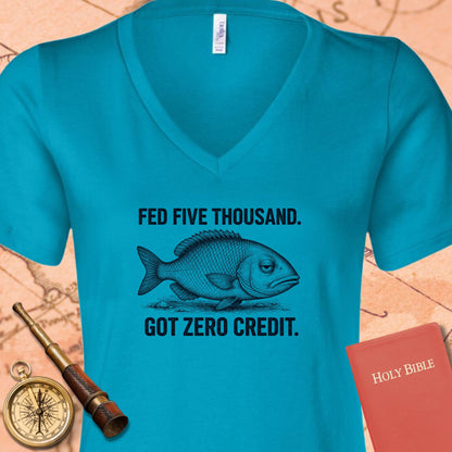 Fed Five Thousand V-Neck T-Shirt