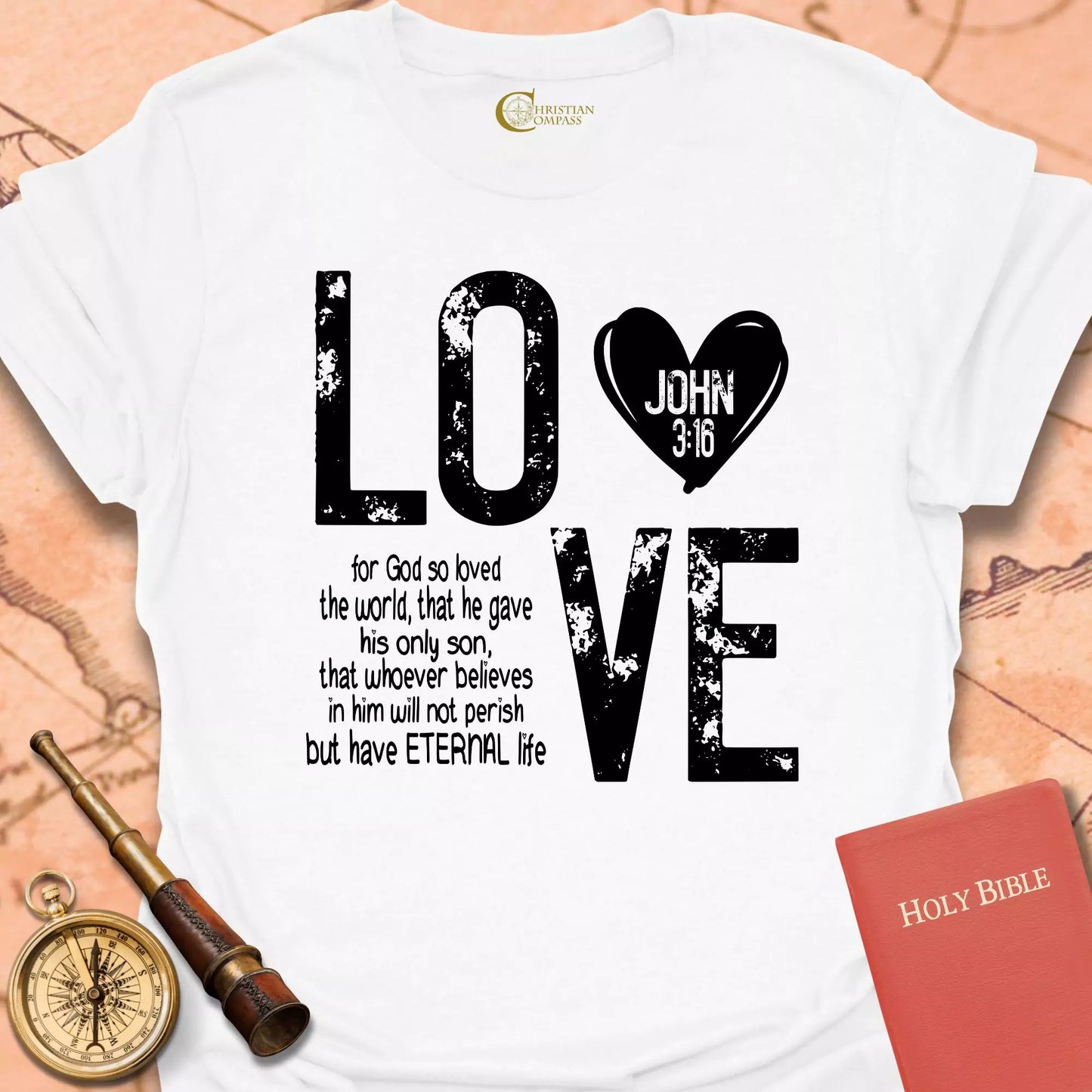 Loved John 3:16 T-Shirt