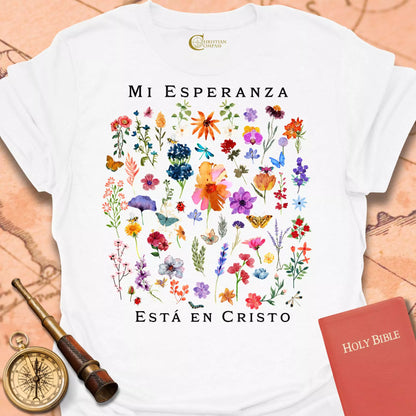 Mi Esperanza Está en Cristo Cameseta
