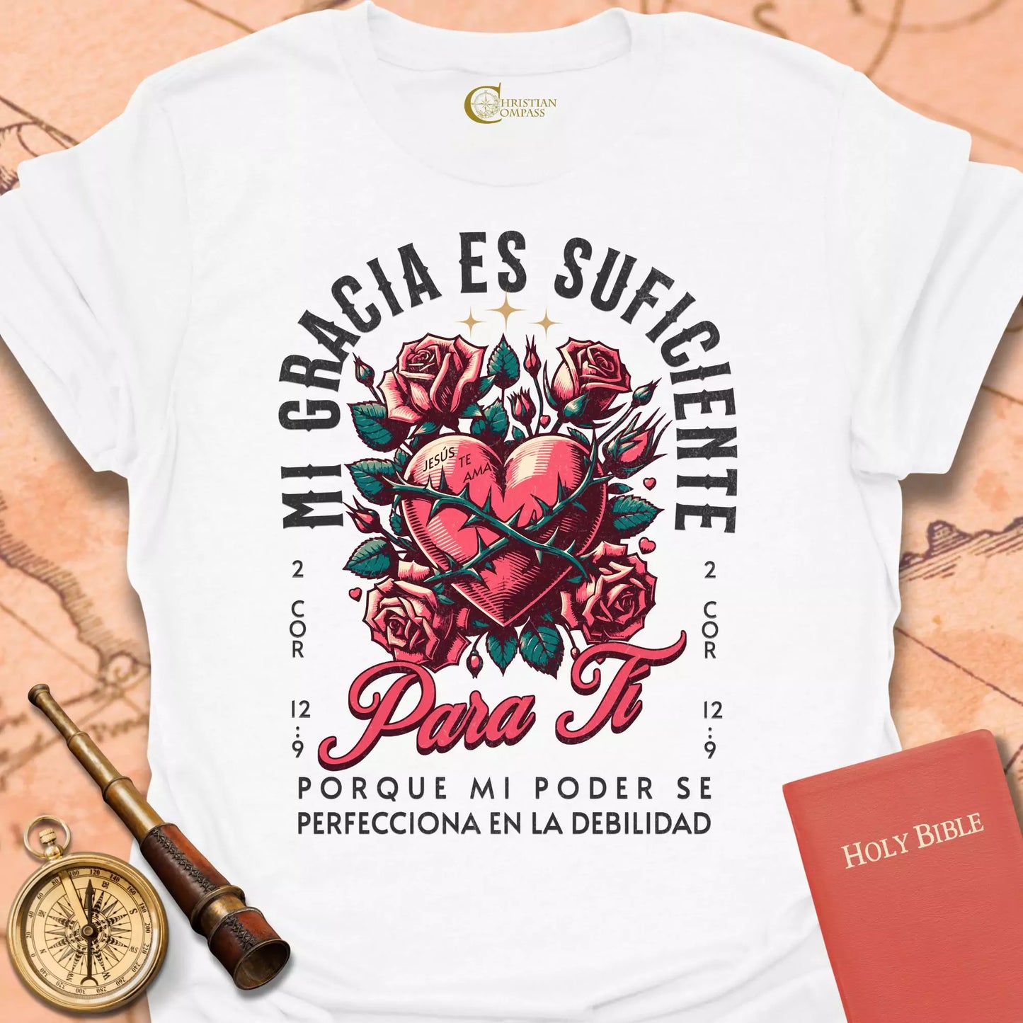 Mi Gracia es Suficiente Cameseta