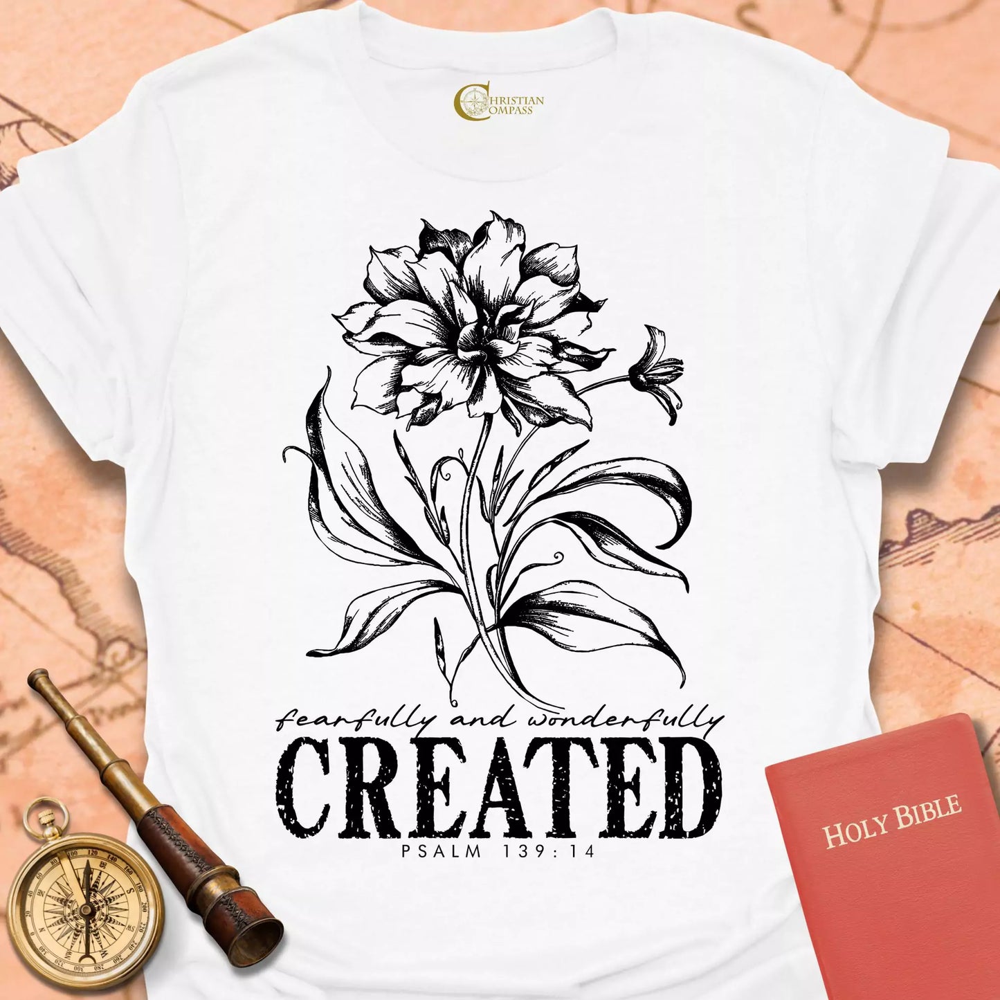 Created Psalm 139:14 T-Shirt