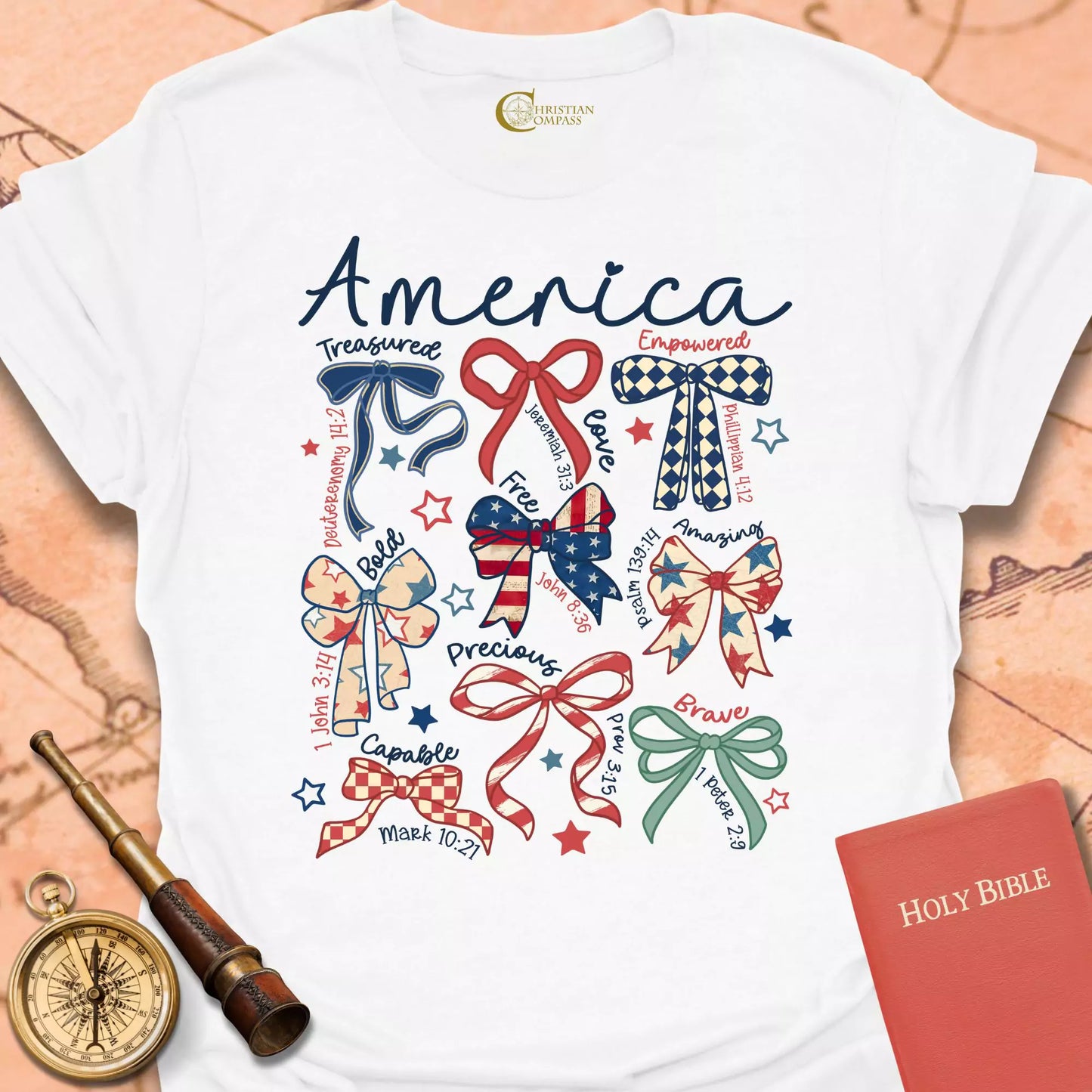 Bible Verse America T-Shirt