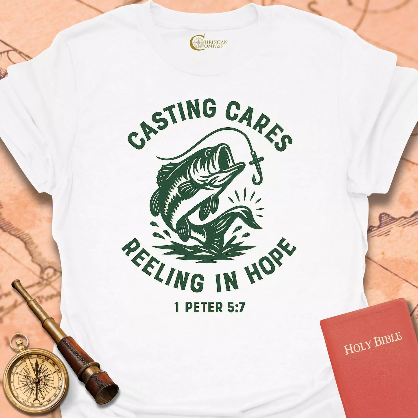 Casting Cares Reeling in Hope T-Shirt
