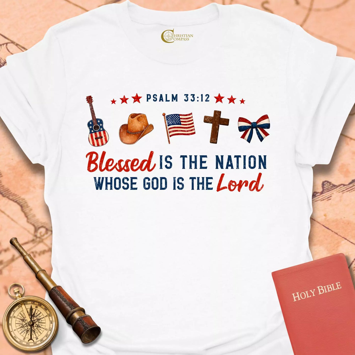 Blessed is the Nation T-Shirt