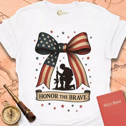 Honor the Brave Kneel T-Shirt