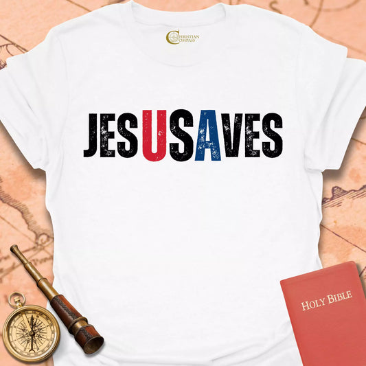 Jesus Saves USA T-Shirt