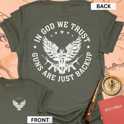 In God We Trust (front & back) T-Shirt