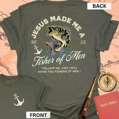 Fisher of Men (front & back) T-Shirt