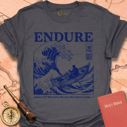 Endure Wave James 1:12 T-Shirt