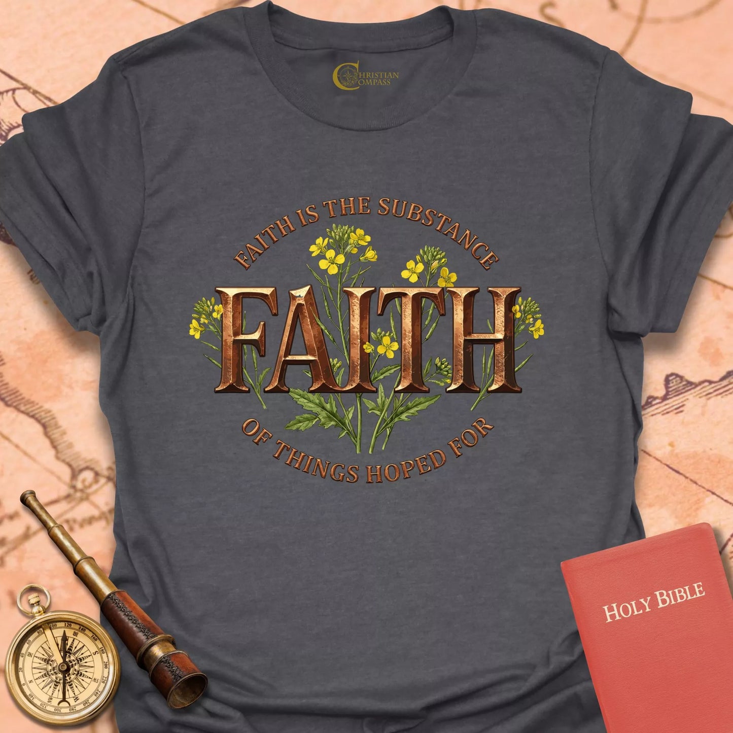 Faith - Hebrews 11:1 T-Shirt