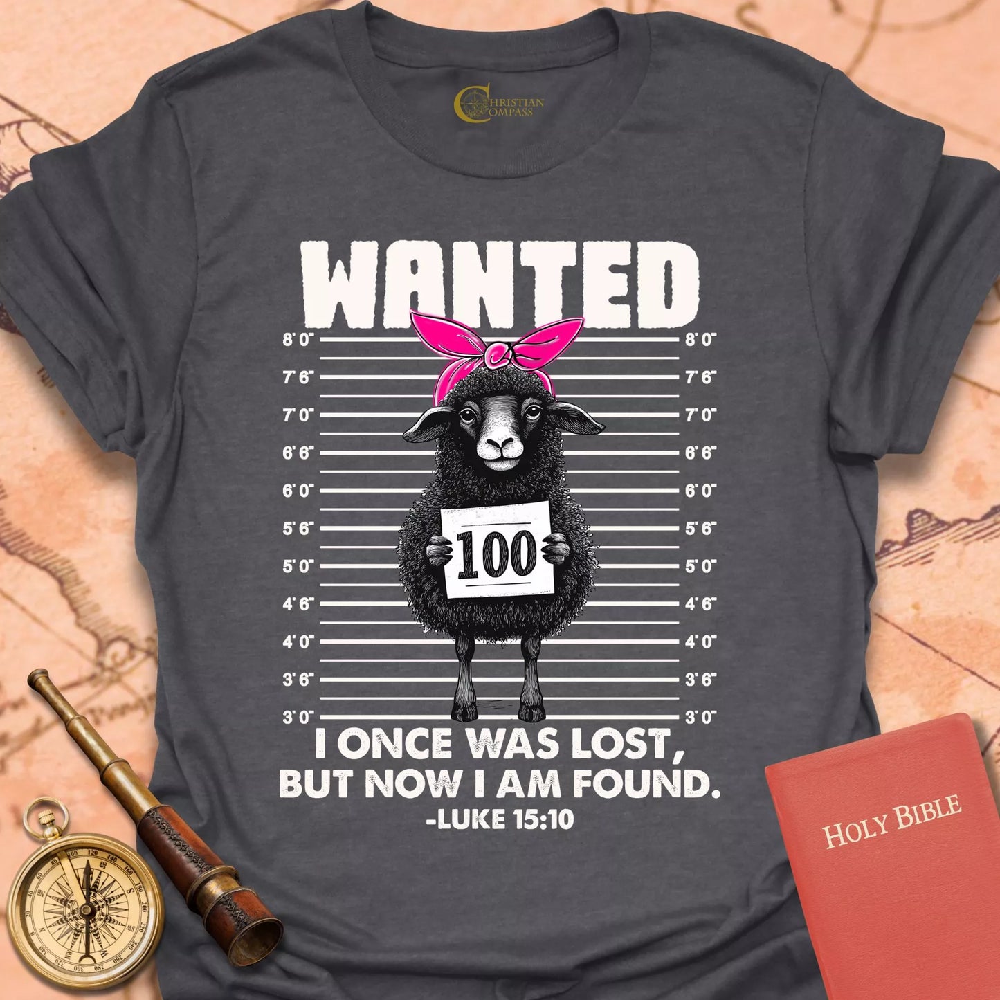 Wanted: I Was Lost, But Now I am Found T-Shirt