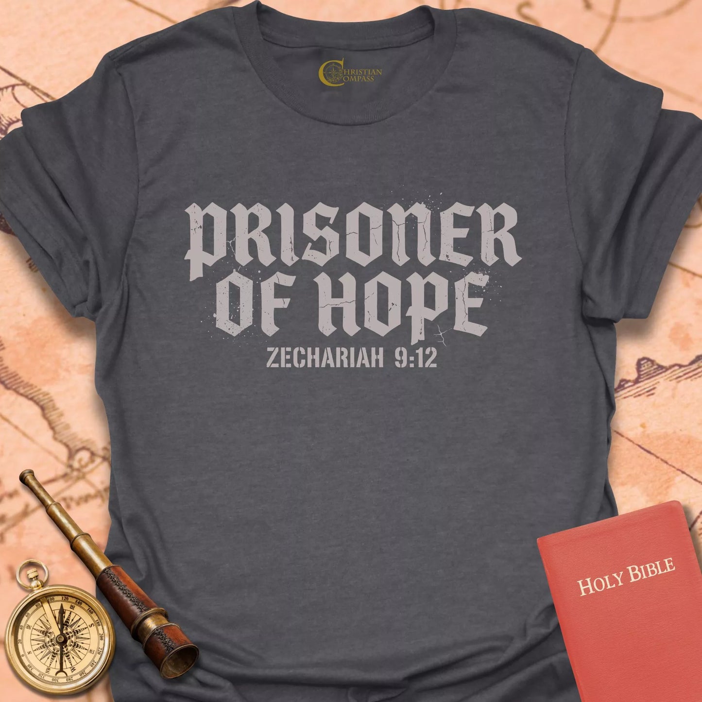 Prisoner of Hope - Zechariah 9:12 T-Shirt