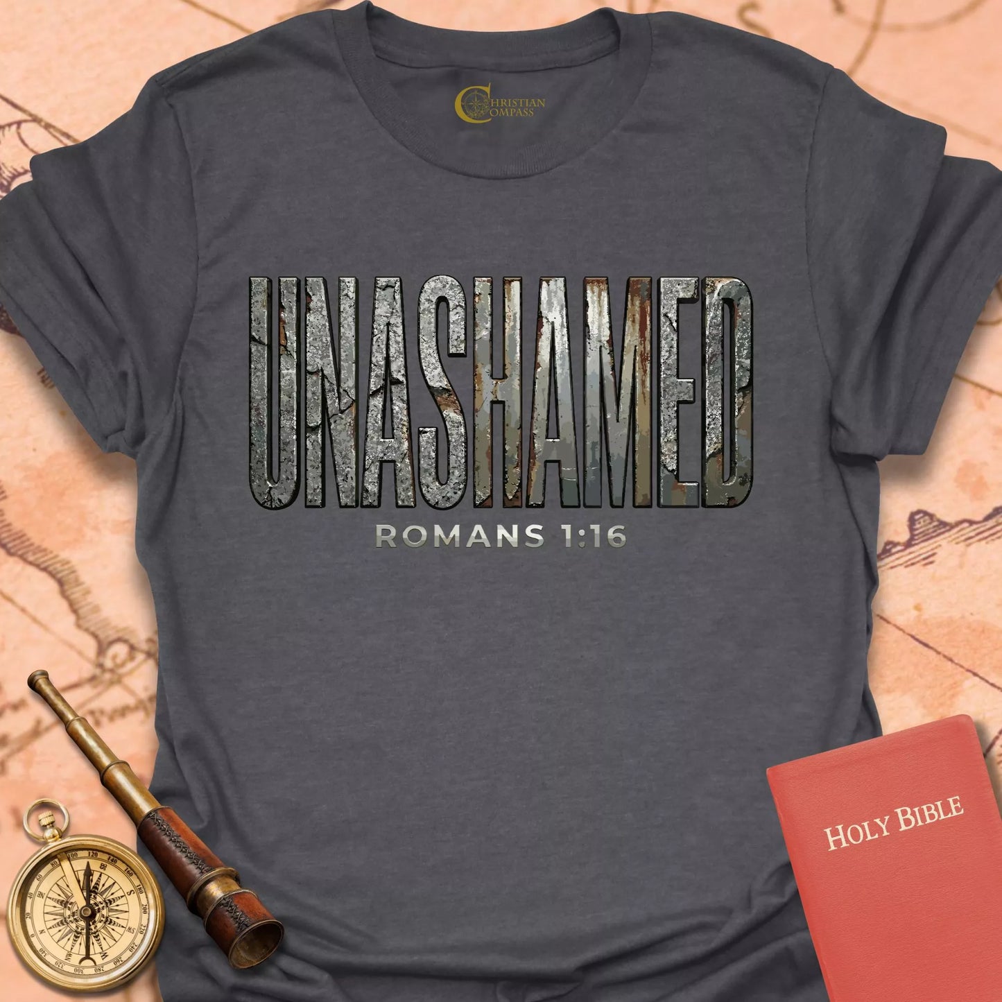 Unashamed Romans 1:16 T-Shirt