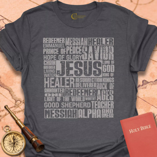 Names of Jesus Collage T-Shirt