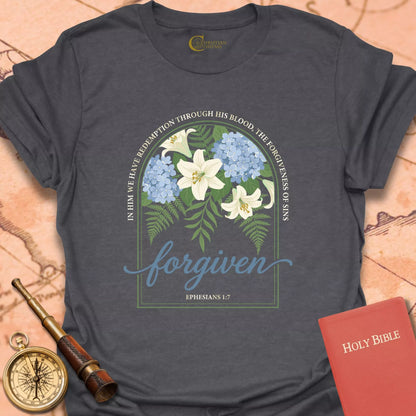 Forgiven, Ephesians 1:7 T-Shirt