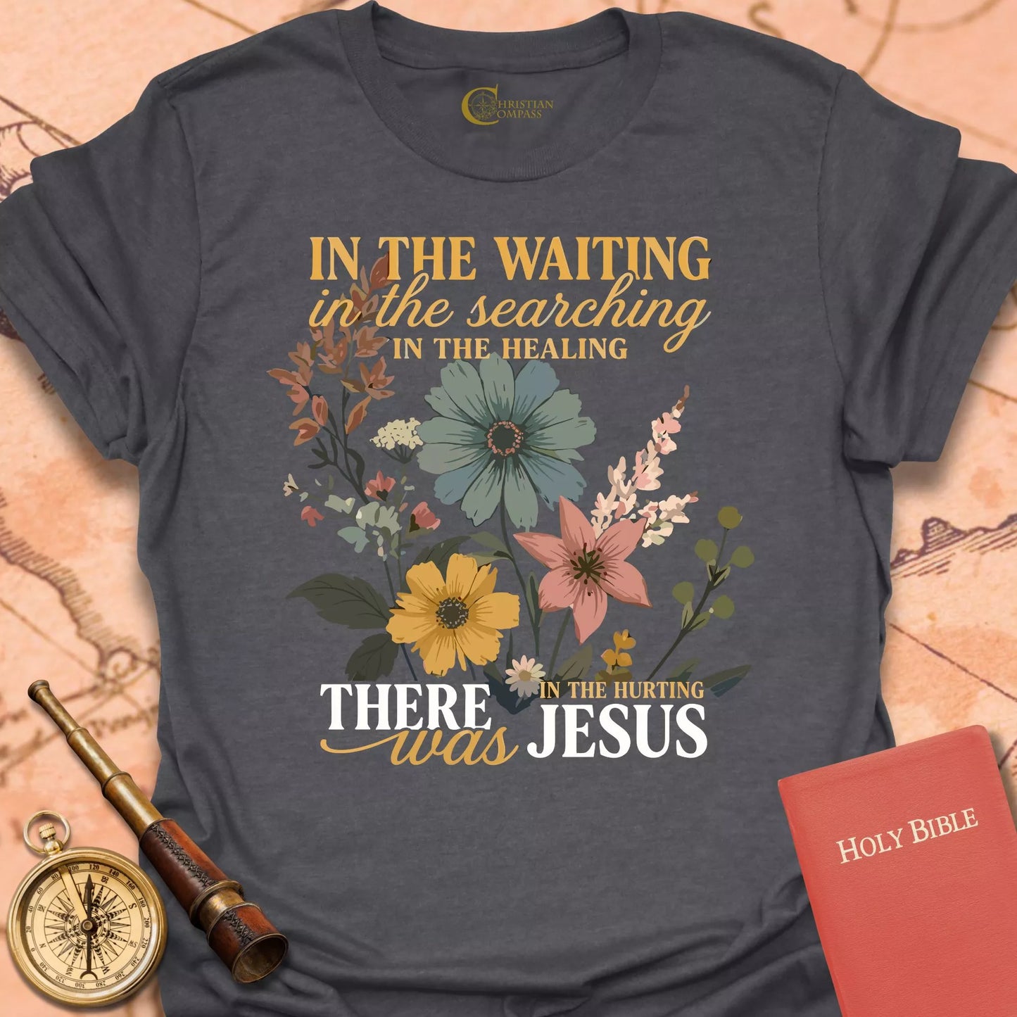 In the Waiting There Was Jesus T-Shirt