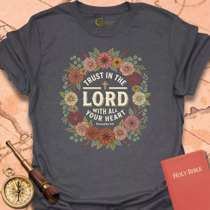 Trust in the Lord Floral T-Shirt