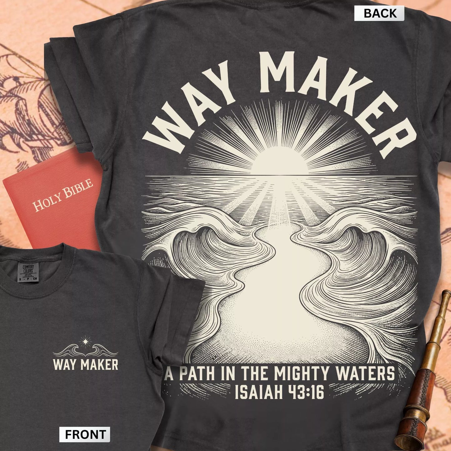 Way Maker Isaiah 43:16 T-shirt
