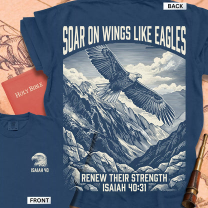 Soar on Wings Like Eagles Premium T-shirt