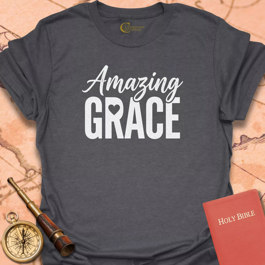 Amazing Grace Heart T-Shirt