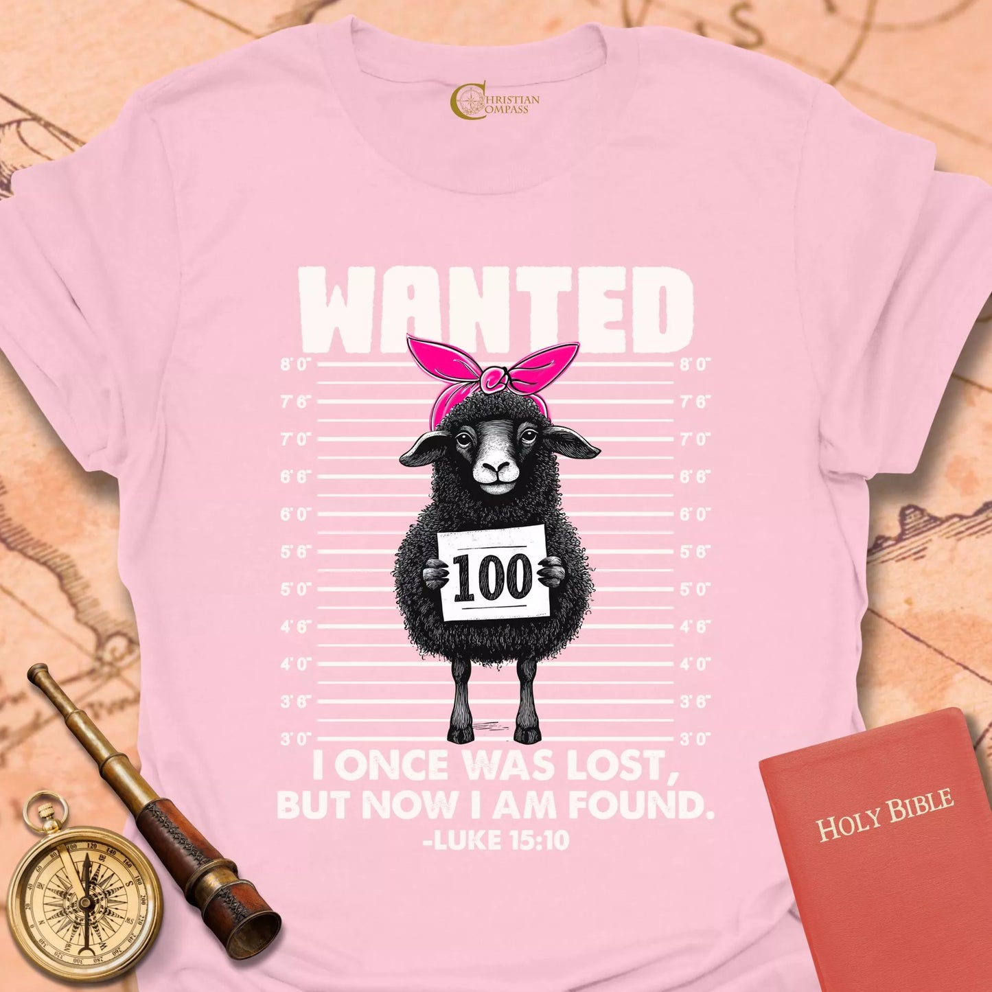 Wanted: I Was Lost, But Now I am Found T-Shirt