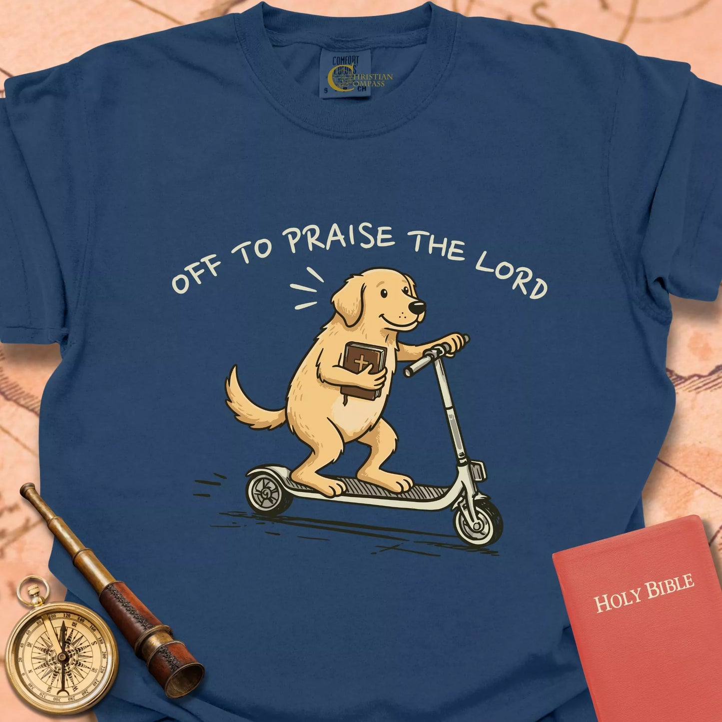 Off to Praise the Lord T-shirt