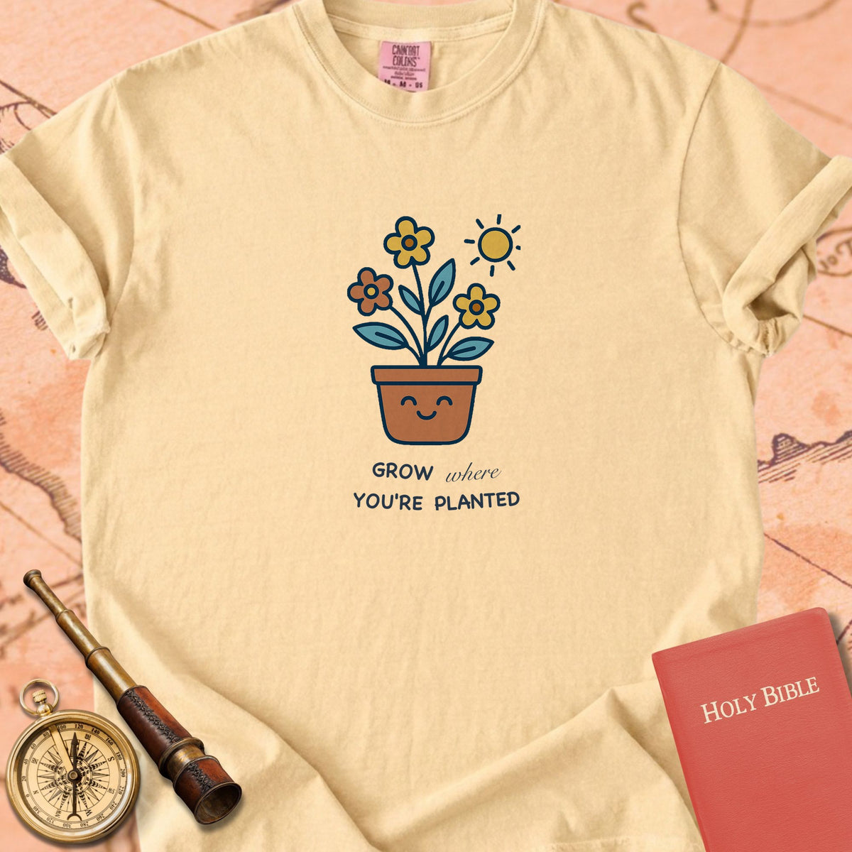 Grow Where You are Planted Premium T-shirt
