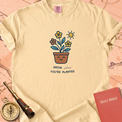 Grow Where You are Planted Premium T-shirt