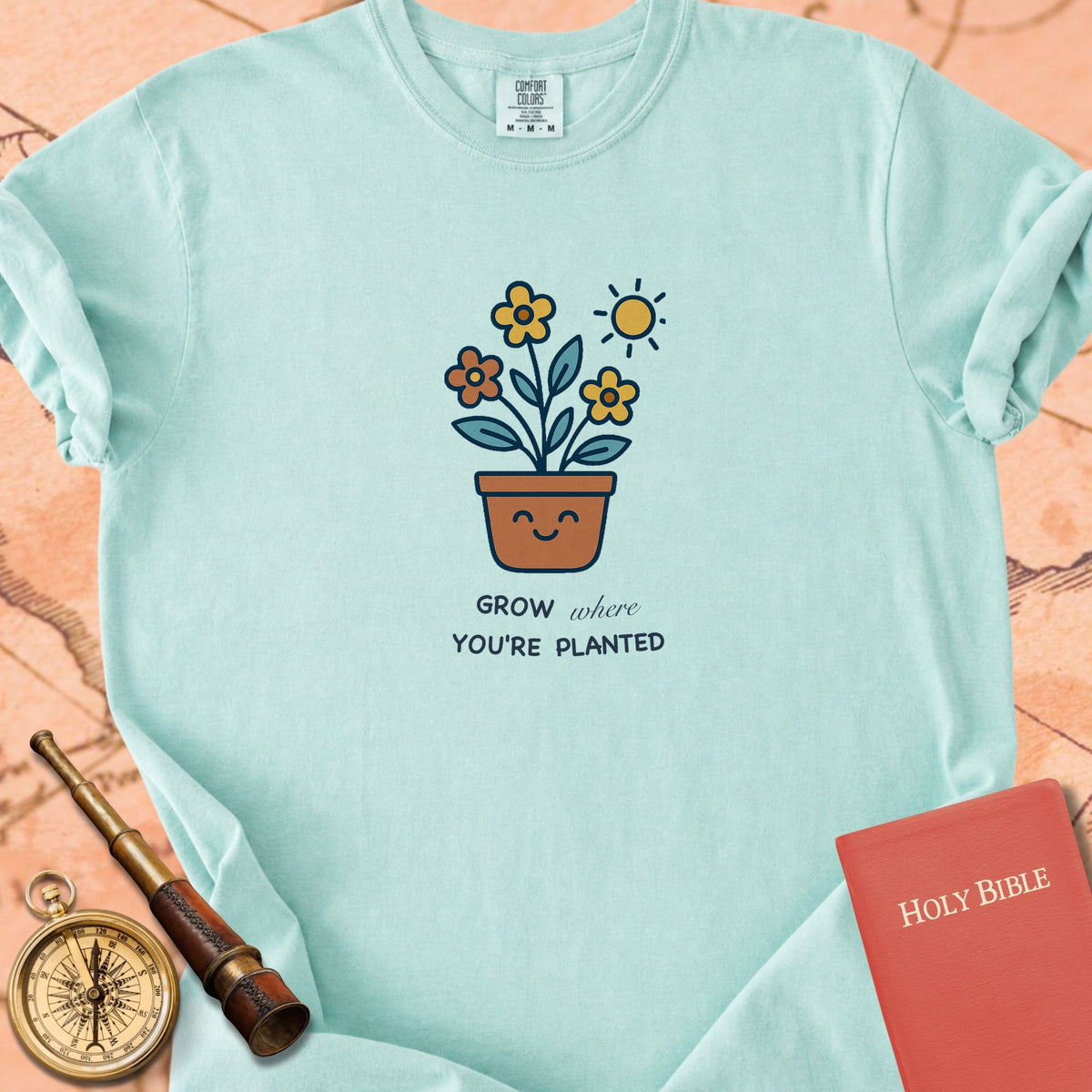 Grow Where You are Planted Premium T-shirt