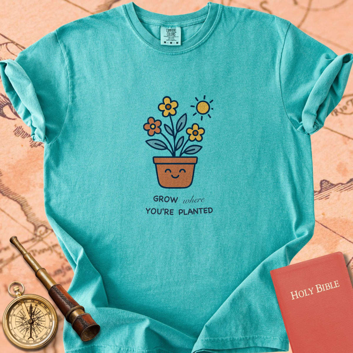 Grow Where You are Planted Premium T-shirt