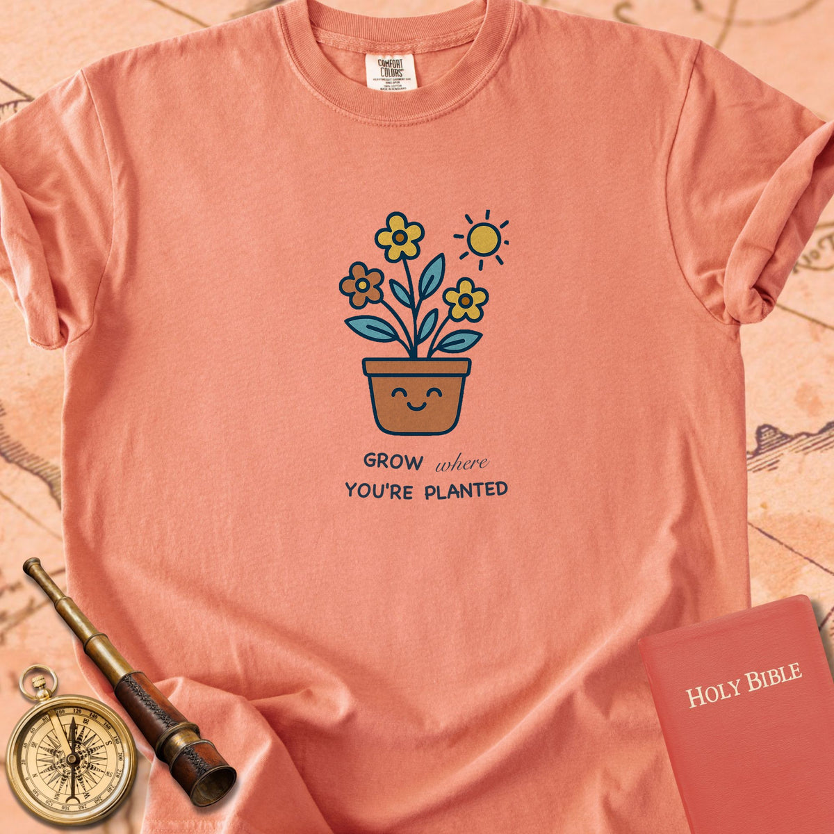 Grow Where You are Planted Premium T-shirt