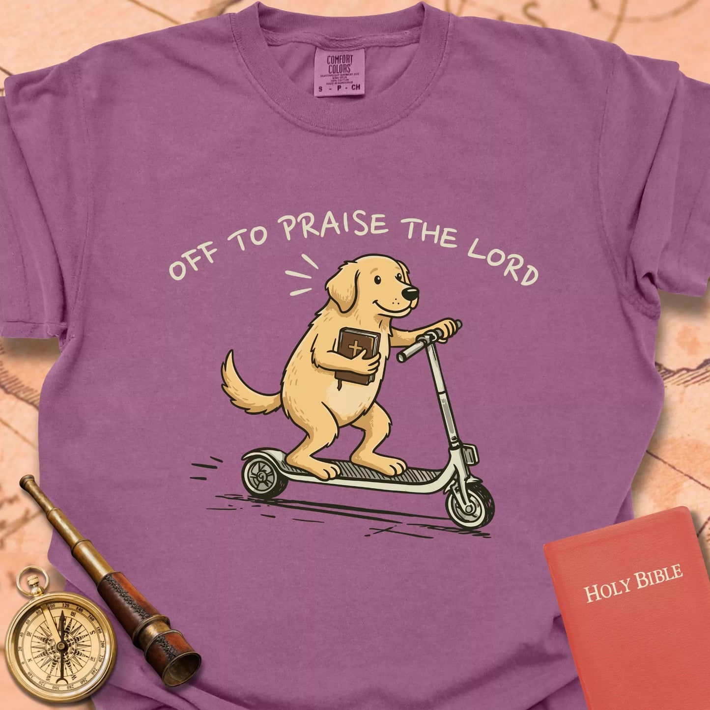 Off to Praise the Lord T-shirt