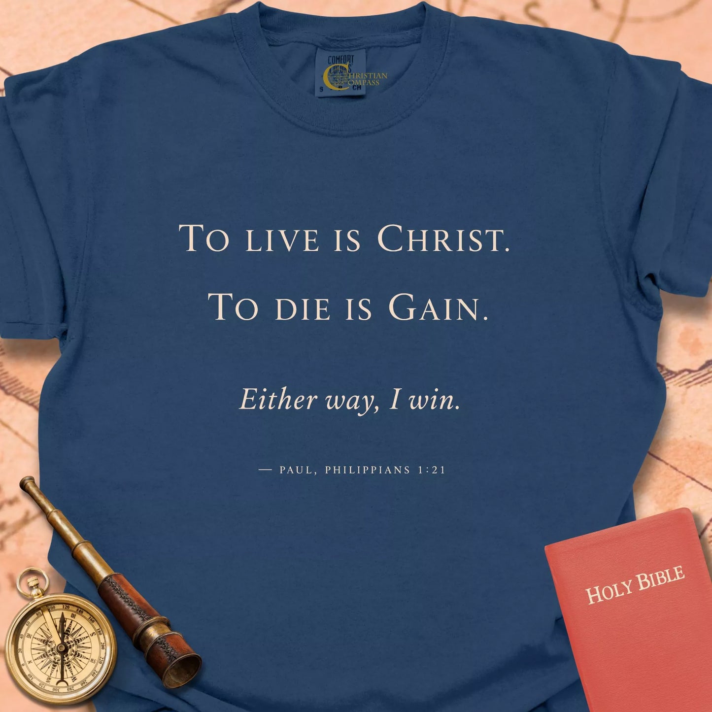 To Live with Christ Premium T-shirt